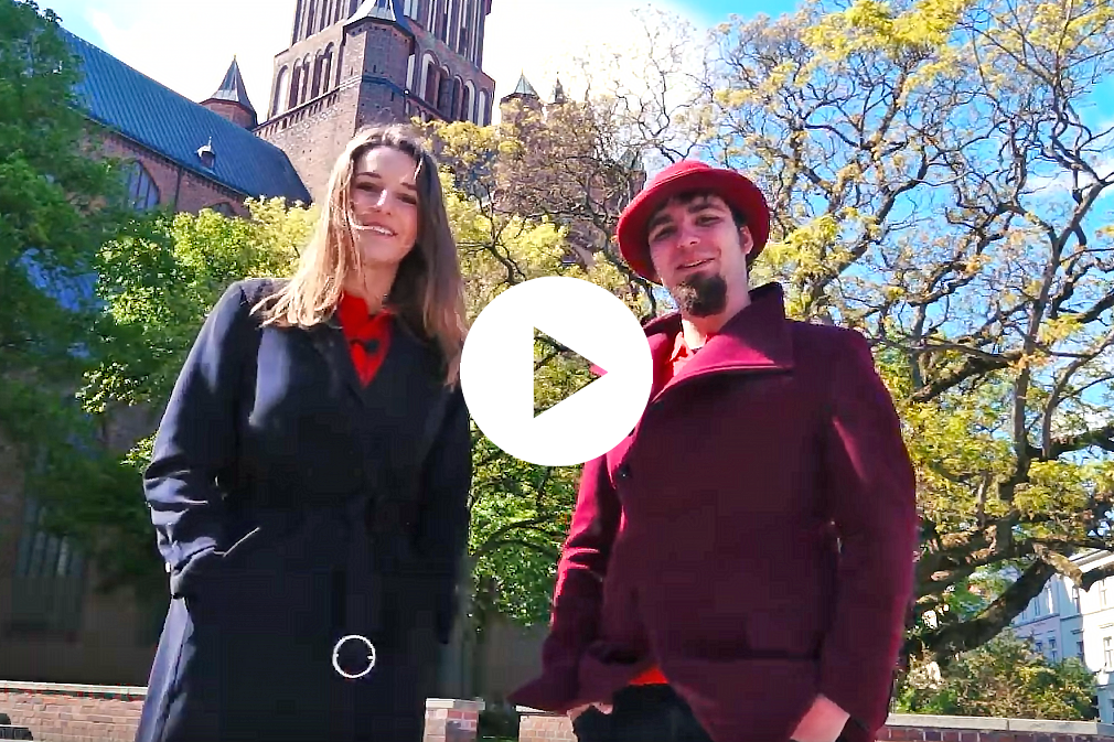 Video preview city tour with Lale and Bruno through the Hanseatic city of Stralsund