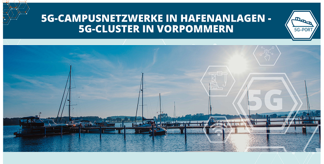 5G-PortVG Campusnetzwerke in Hafenanlagen – 5G-Cluster in Vorpommern