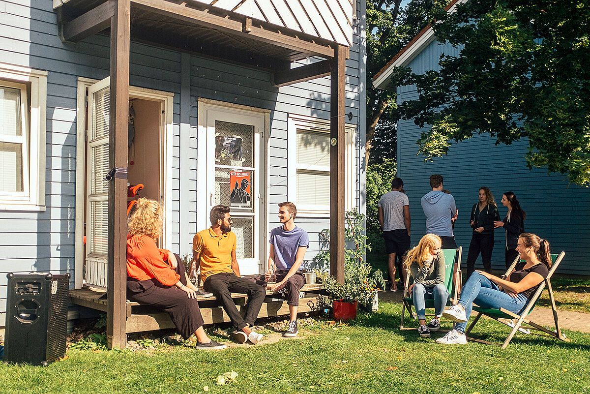 Students in Holzhausen