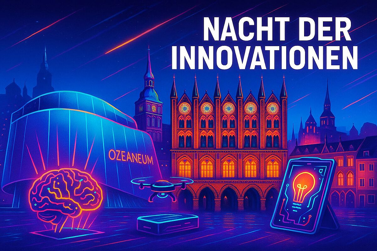 Grafik Nacht der Innovationen: KI-generiert