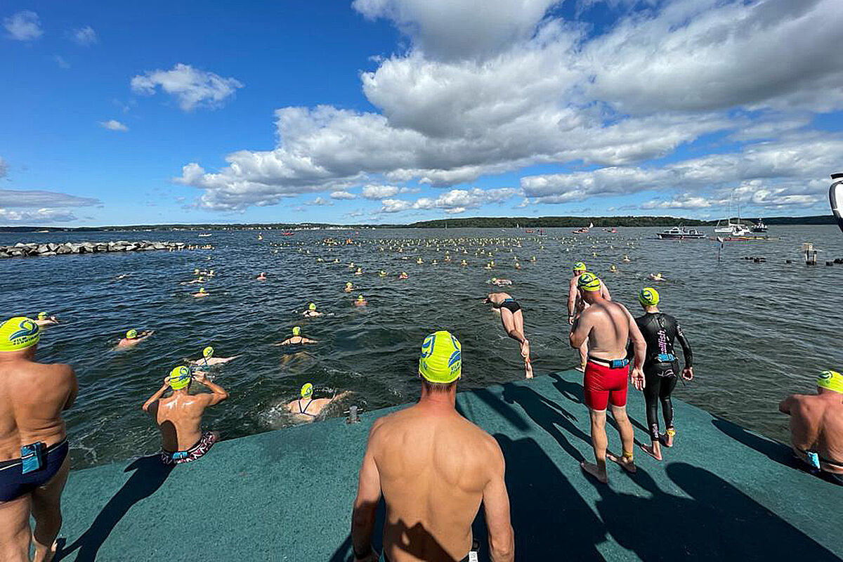 Messtechnik für das Sundschwimmen