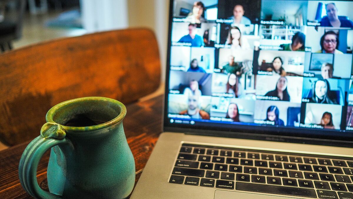 Laptop with video conference