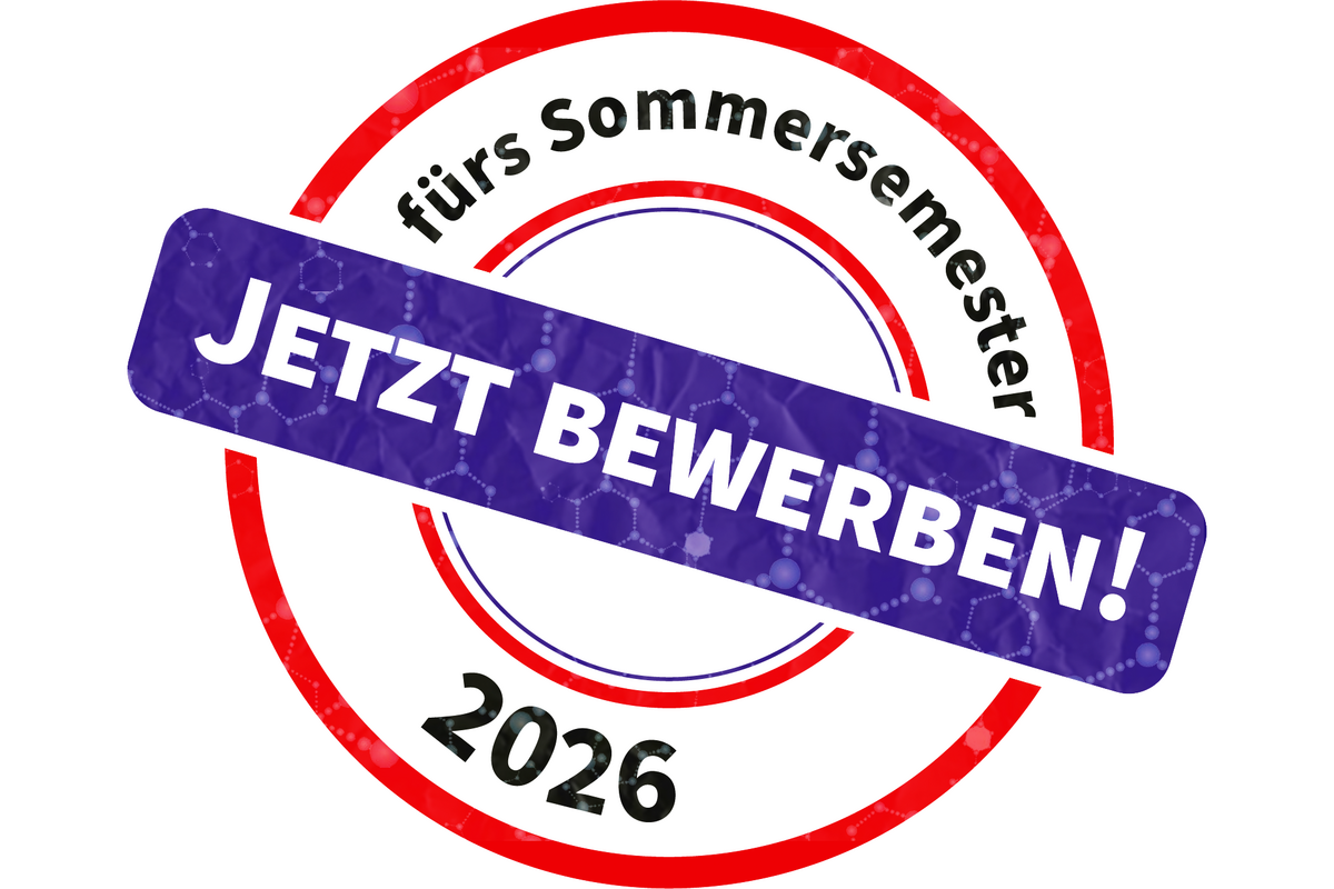 Button für "Jetzt für das Sommersemester 2026 online bewerben"