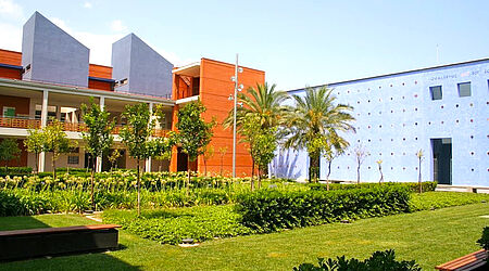 Der Campus Gandia der Universitat Politècnica de València (UPV) in Spanien