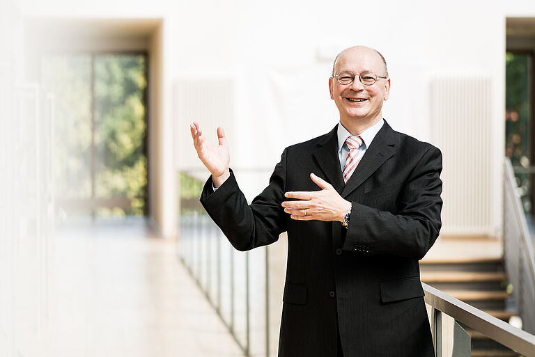 Prof. Dr. Michael Klotz ist der Projektleiter für Mitteltand 4.0 an der Hochschule Stralsund.