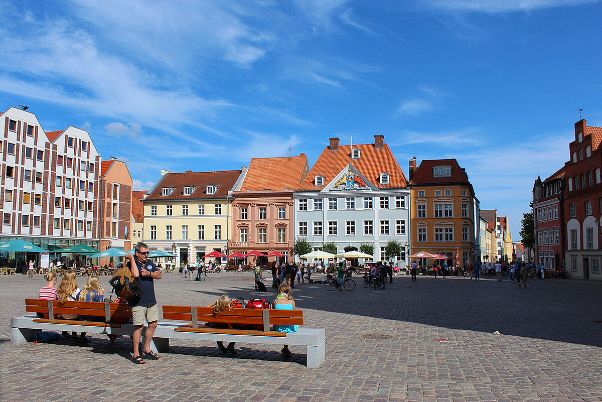 Alter Markt in der Stralsunder Altstadt
