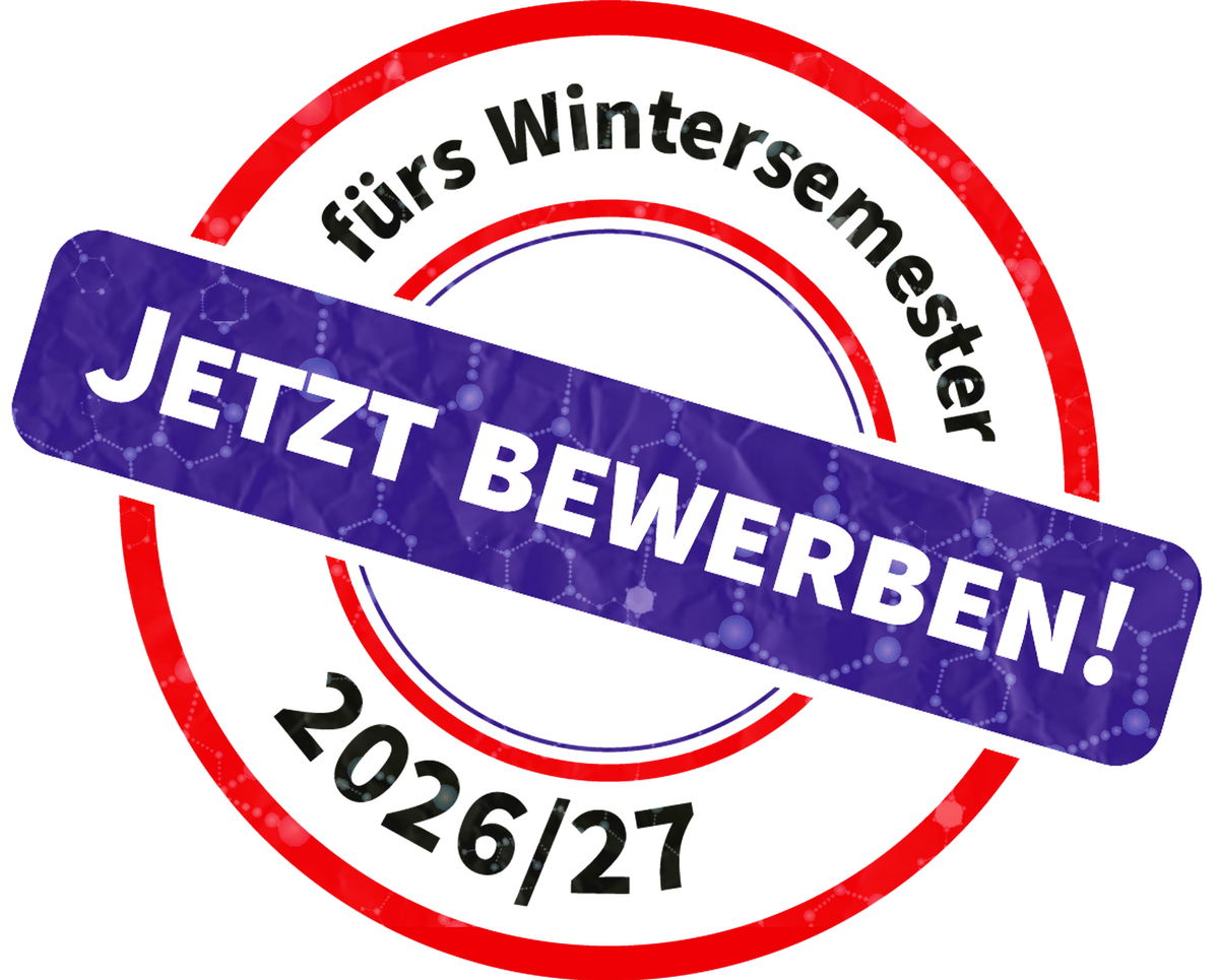 Button für "Jetzt für das Wintersemester 2026/27 online bewerben"