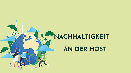 Designelement: blaue Erde auf grünen Hintergrund, um die einzelne Pflanzen wachsen